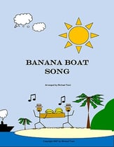 Banana Boat Song Concert Band sheet music cover